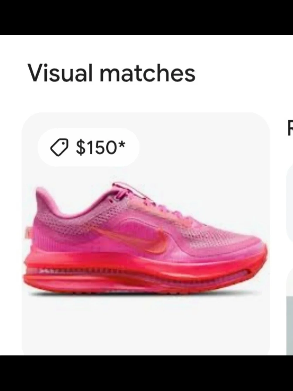 Nike Bright Pink and Hot Pink Running Sneakers